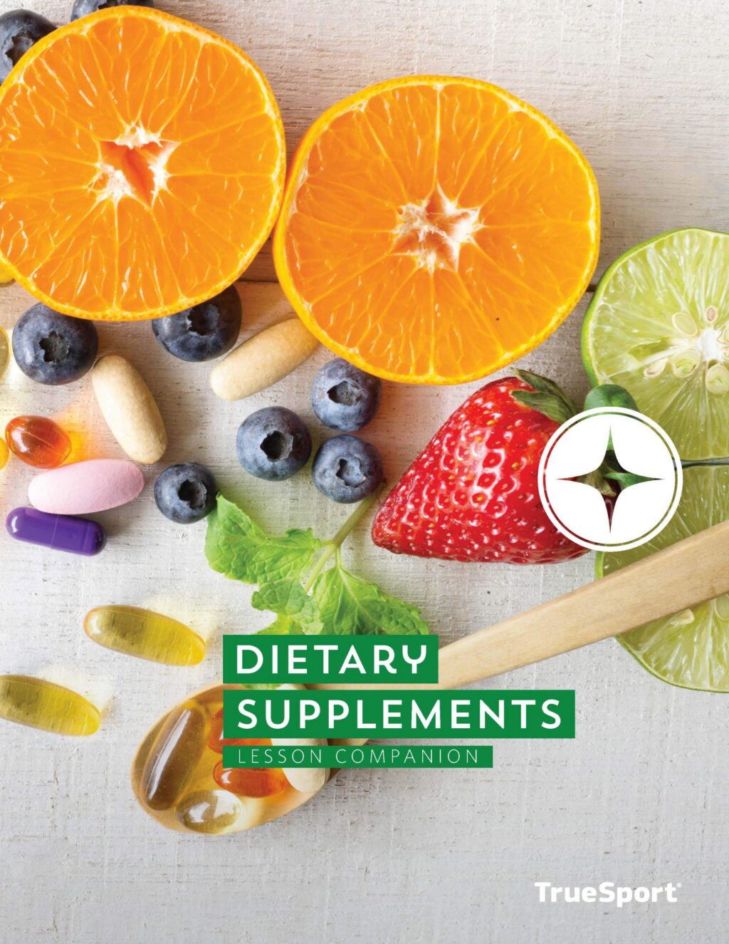 TrueSport dietary supplements lesson companion cover image.
