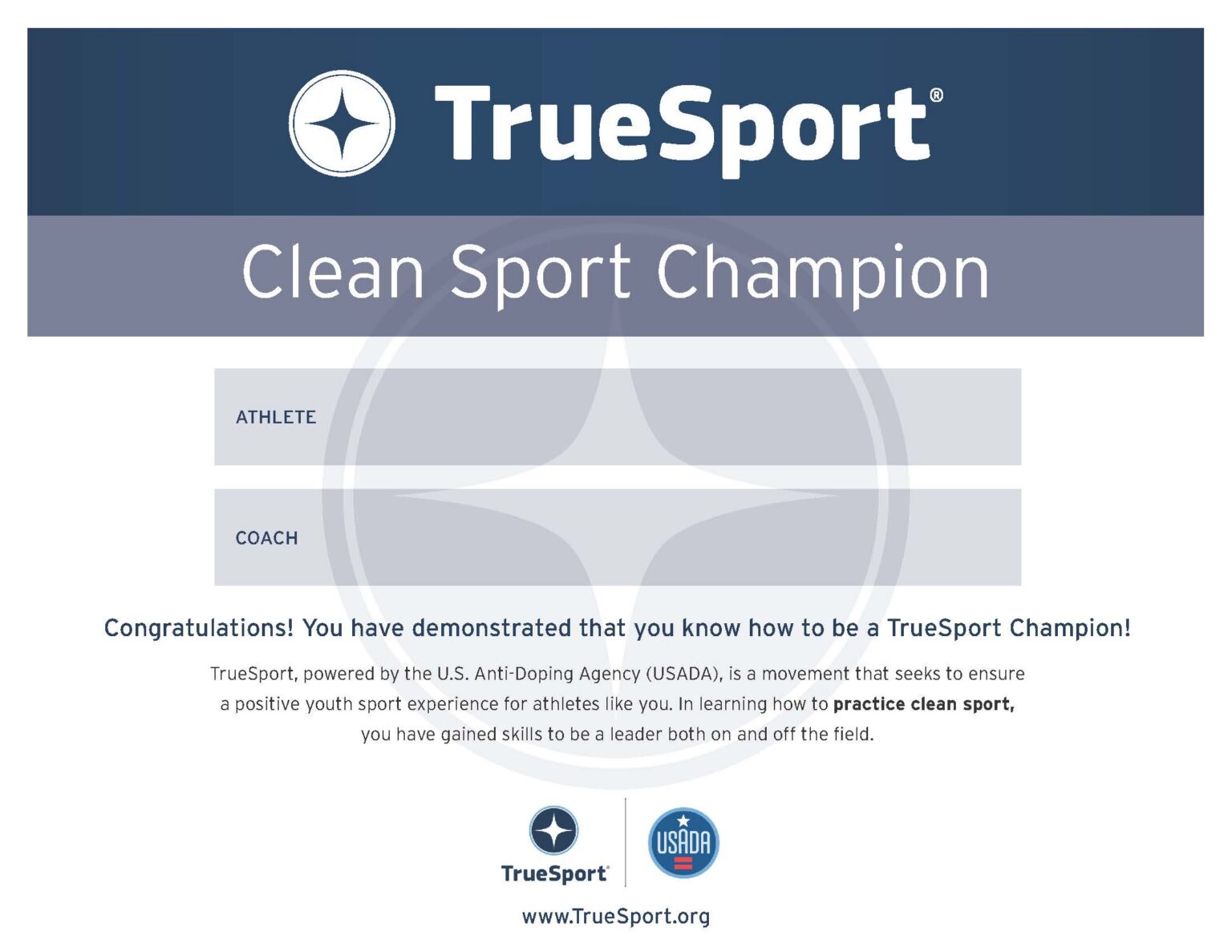 Clean Sport TrueSport Lesson | USADA | TrueSport