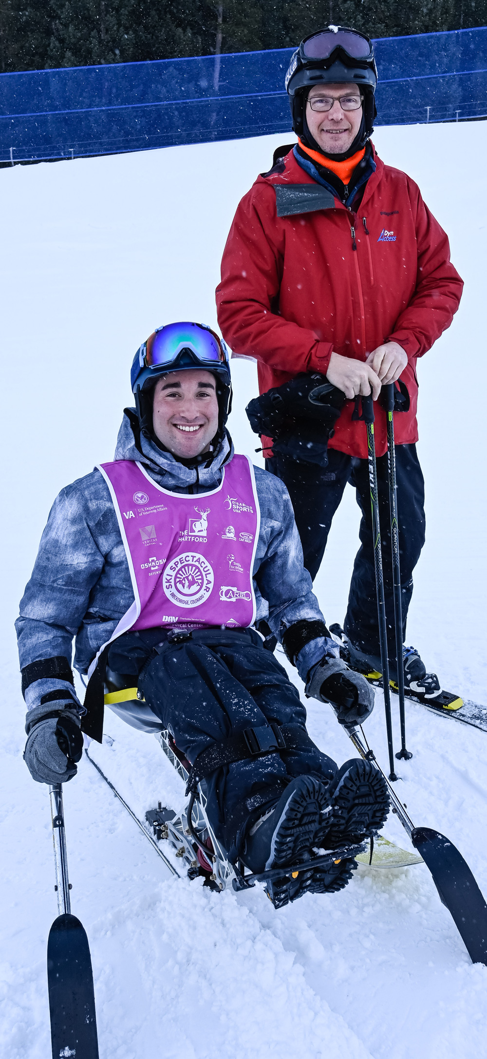 Slded/Ski down a hill